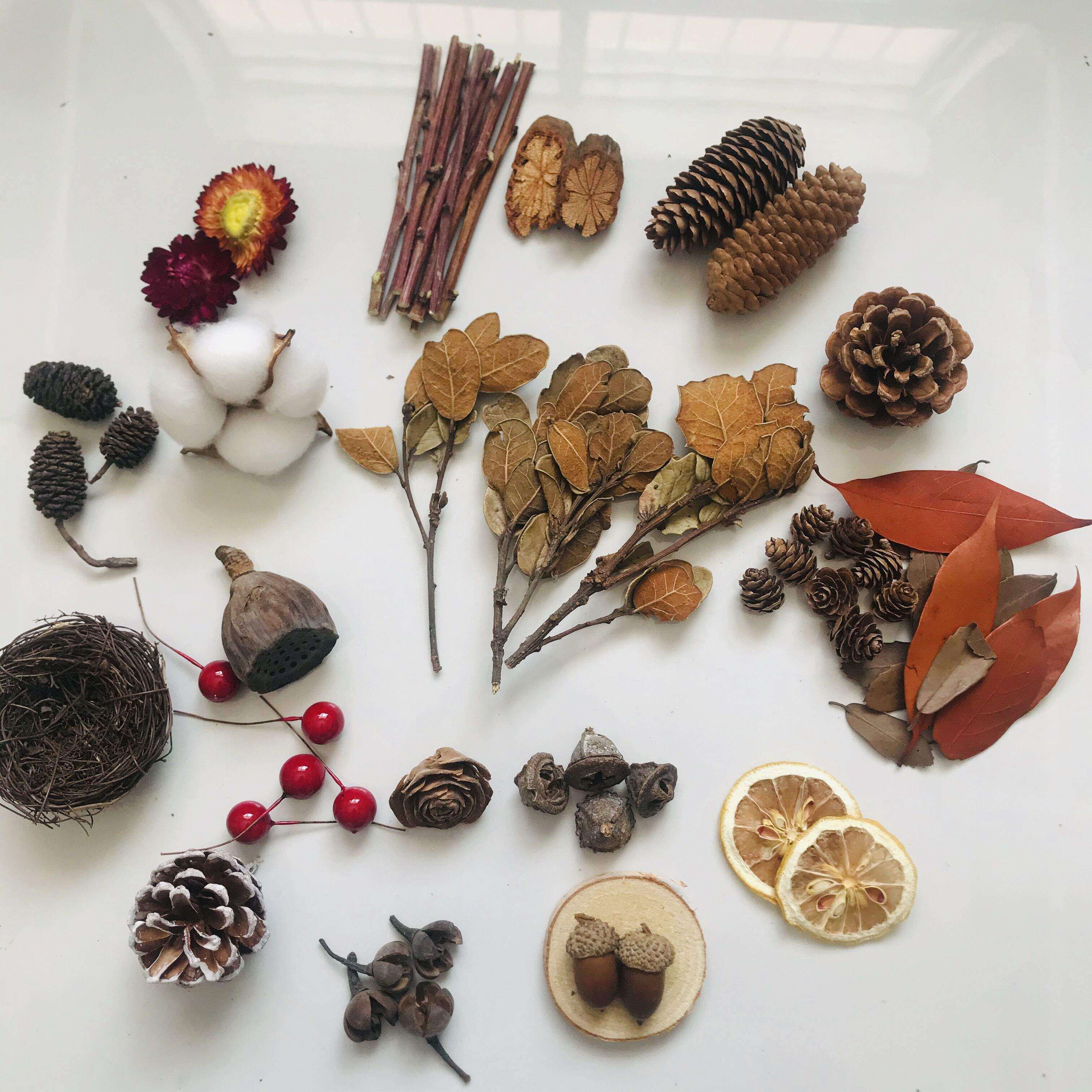 手工制作zakkadiy圣诞节松果