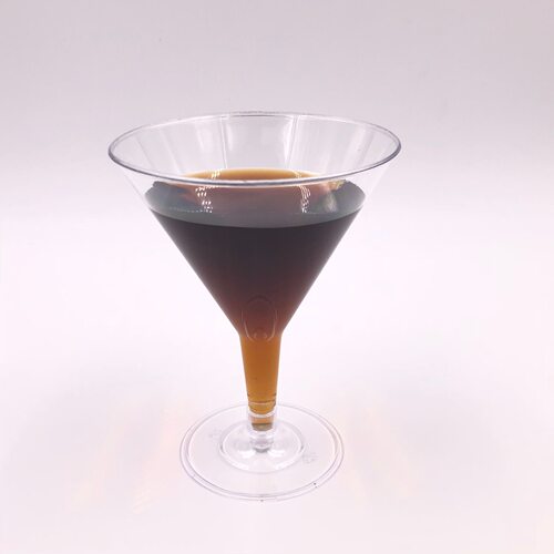 陀螺跨境聚会派对鸡尾酒杯190ML一次性透明塑料红酒杯槟杯PS航杯
