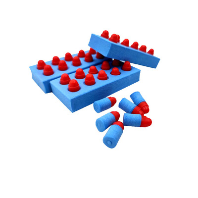 格洛克m1911软弹枪配件子弹EVA海绵软玩具枪软弹配件陀螺