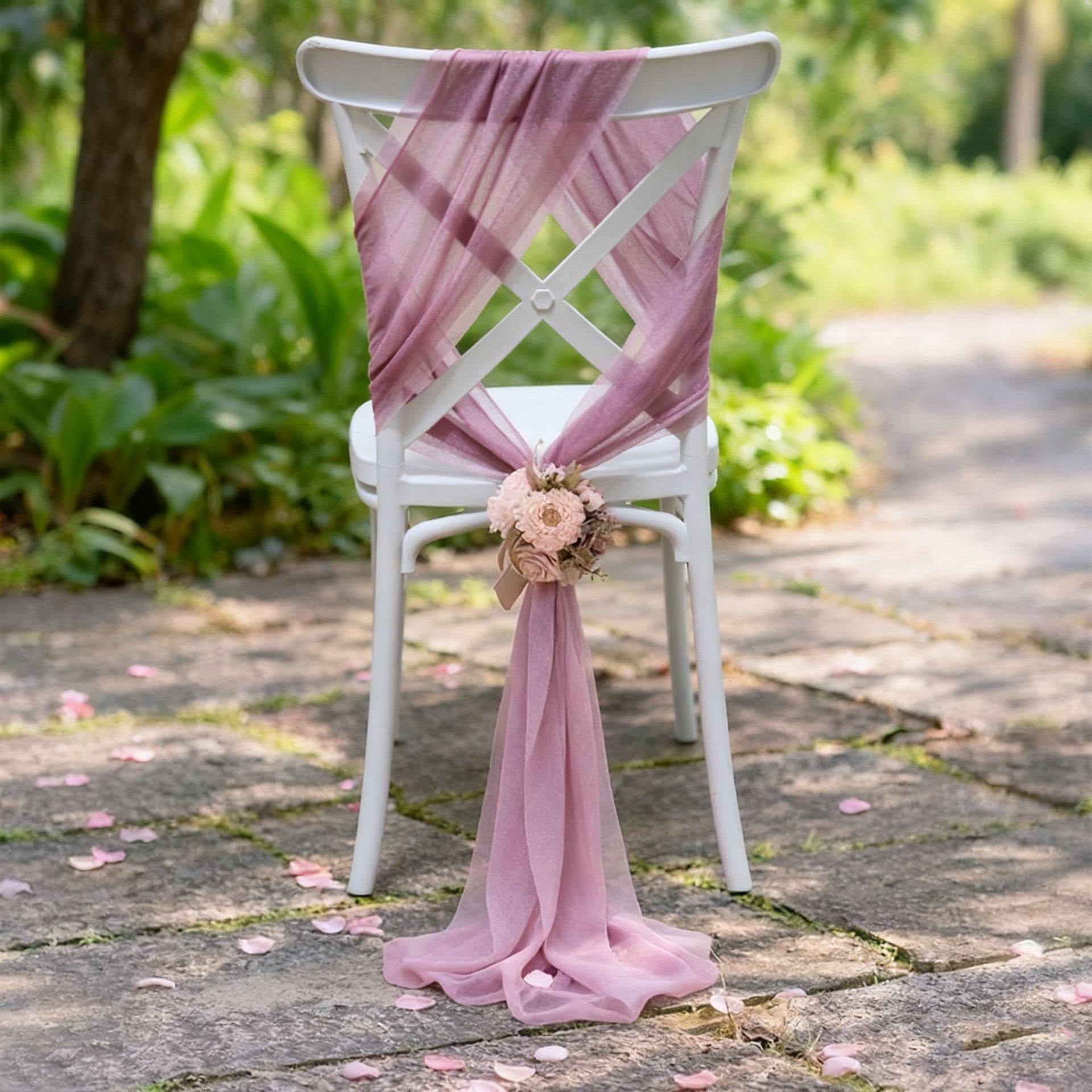 十片椅背花网纱美人纱珠光纱飘带帷幔酒店婚礼布置装饰椅子套绑带,男装,T恤,淘宝优惠券,粉丝福利购,淘宝优惠卷