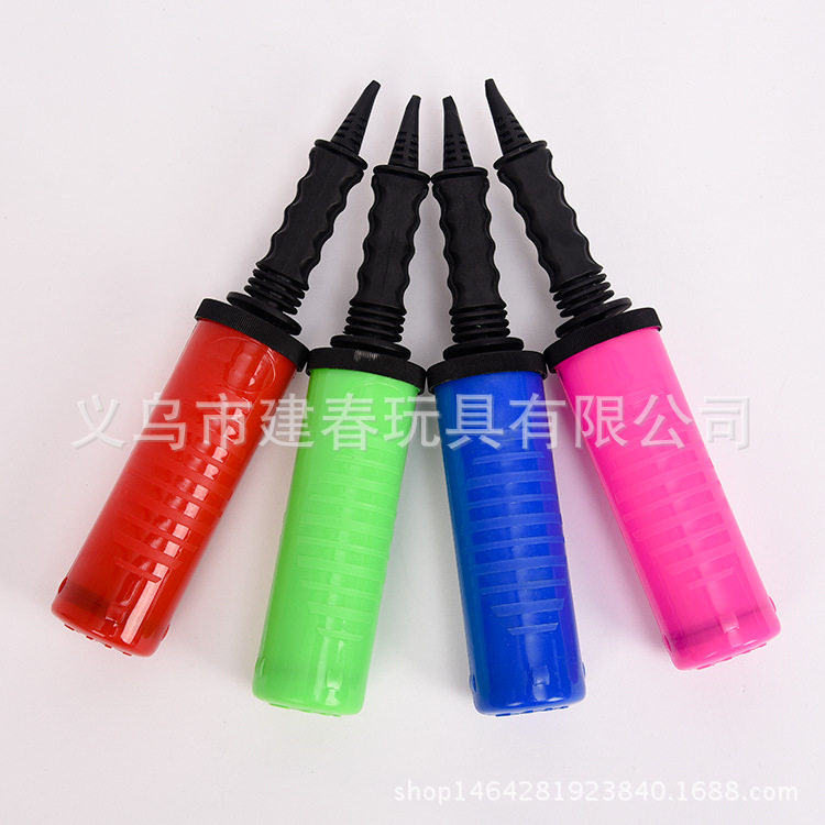 双向手推打气筒便携式气球大号手动充气筒力气泵气筒