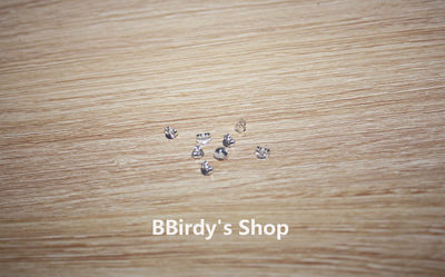 小器饰品素银耳堵单个价6个多拍