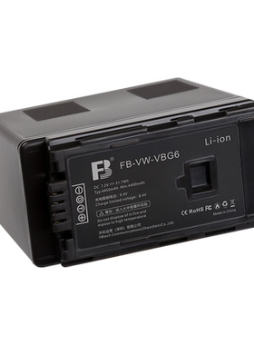 沣标VW-VBG6电池适用松下AG-HMC153 83 73 AC130 160MC MDH1GK摄像机