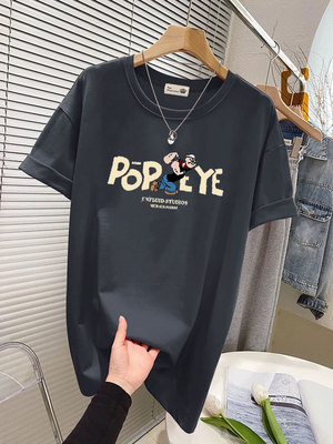 宽松韩版短袖t恤上衣夏季