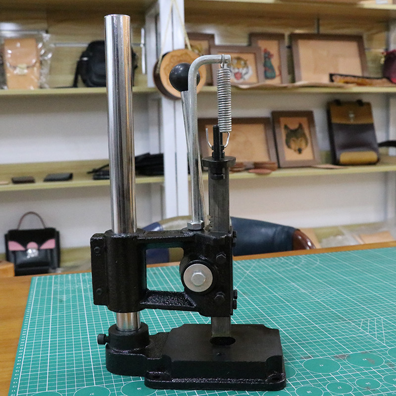 小型手压机 手工DIY皮革压印机模具烫金无声打斩模切冲孔打孔省力