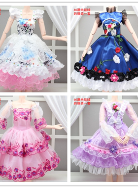 芭比厘米婚纱礼服洋娃娃