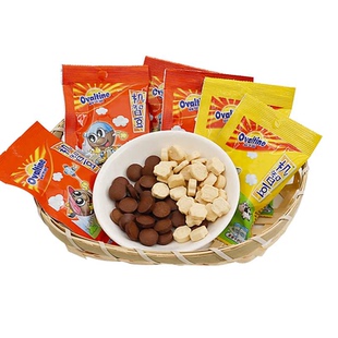 阿华田机智豆串串袋装 怀旧儿童节休闲零食糖果 麦香牛奶可可味经典