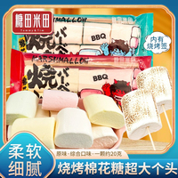 糖田米田烧烤棉花糖0脂肪网红款围炉煮茶炭烤零食牛轧糖雪花酥diy