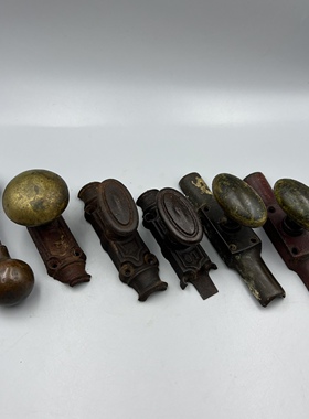 真品民国老式古董老上海工具开门西洋老洋房各种门把手古玩收藏品