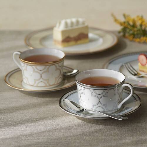 欧式精致四叶草咖啡杯Noritake