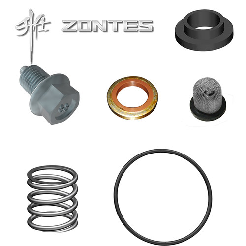 升仕ZT310-X/R/T 250-S/R 摩托车放油螺丝垫片机滤密封O形圈配件
