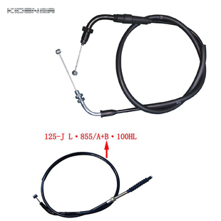 启典KD250V KD250Z摩托车原厂离合线力合拉线油门线 加油线索配件