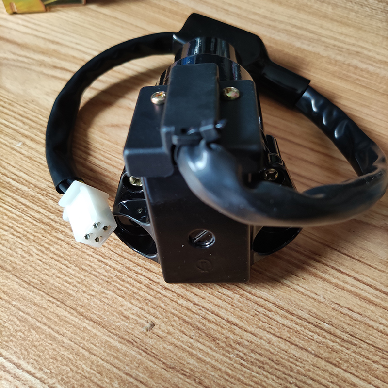 适用国产350 250小忍者V6跑车摩托车电喷国四电门锁 套锁钥匙总成