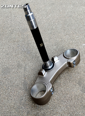 适用于升仕ZT310-R/X/V/T12 250-SR摩托车下联板方向柱下三星连板