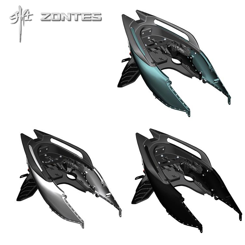 升仕150D后尾裙尾灯后扶手配件