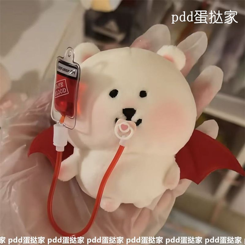 超萌万圣吸血鬼娃衣套装10cm棉花娃娃套装万圣节恶魔娃用棉花娃衣