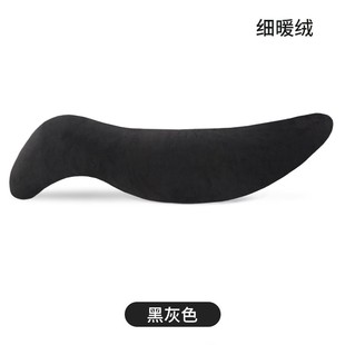 秋冬专属S型乳胶长抱枕海马男女朋友床上睡觉夹腿抱枕细暖绒外套