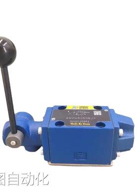 手动换向阀4WMM6/10/16弹簧复位液压手动阀 角式二通式手动换向阀