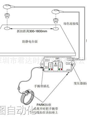 DESCO 19234接地监测器-监测单线手腕带，监测人体接地阻抗议价