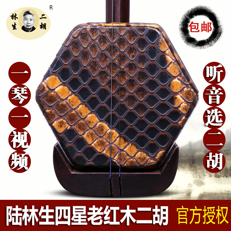陆林生二胡 陆林生四星老红木 考级演奏二胡