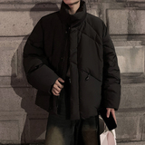 冬装男装加厚宽松新款棉服外套休闲纯立领棉衣A106-1-2700-p85，男装棉衣，电商A106-1