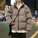 加厚男装冬装宽松棉服外套休闲纯色立领棉衣新款A106-1-3682-P88，男装棉衣，电商A106-1