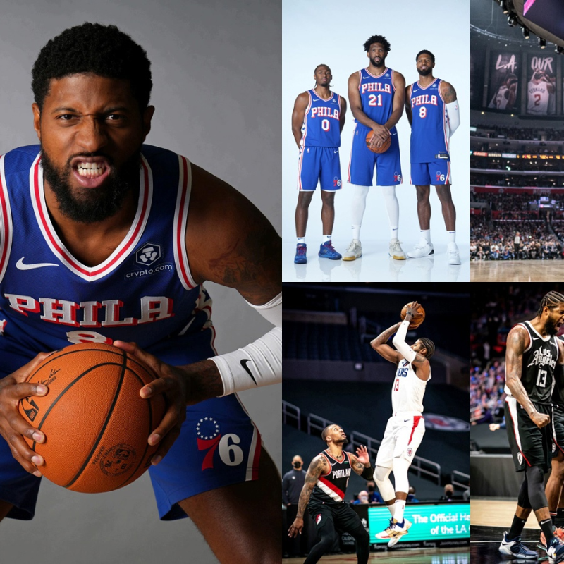 保罗乔治海报费城76人篮球明星伦纳德卧室墙贴纸宿舍壁纸装饰画,家居饰品,现代装饰画,淘宝优惠券,粉丝福利购,淘宝优惠卷