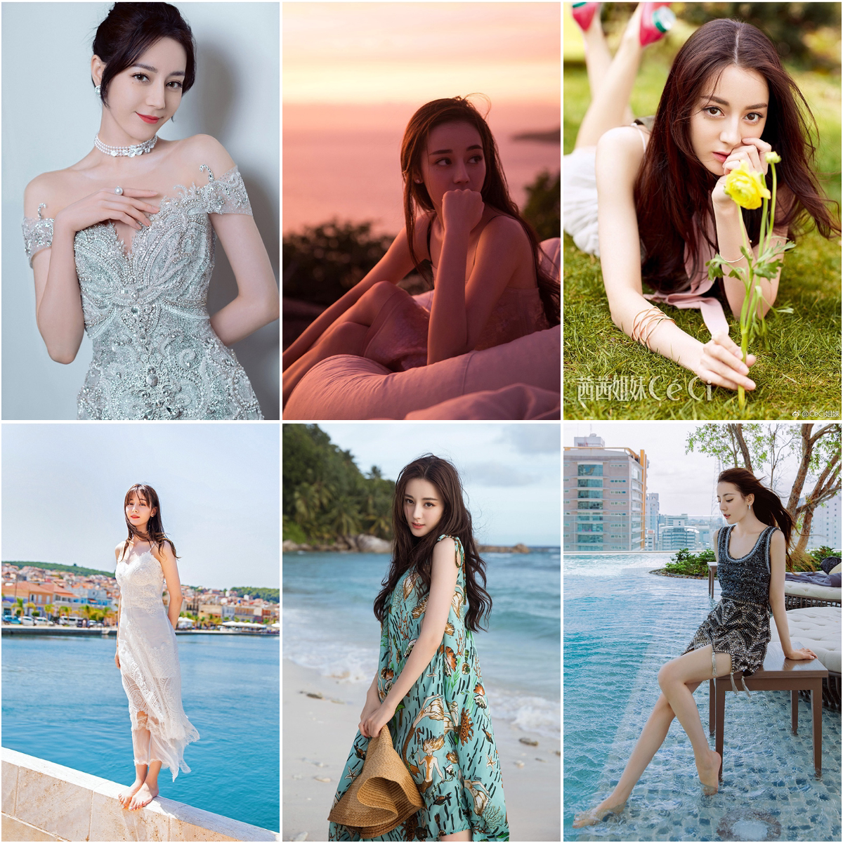 迪丽热巴海报写真超大学生宿舍墙贴美女明星卧室床头房间装饰贴画