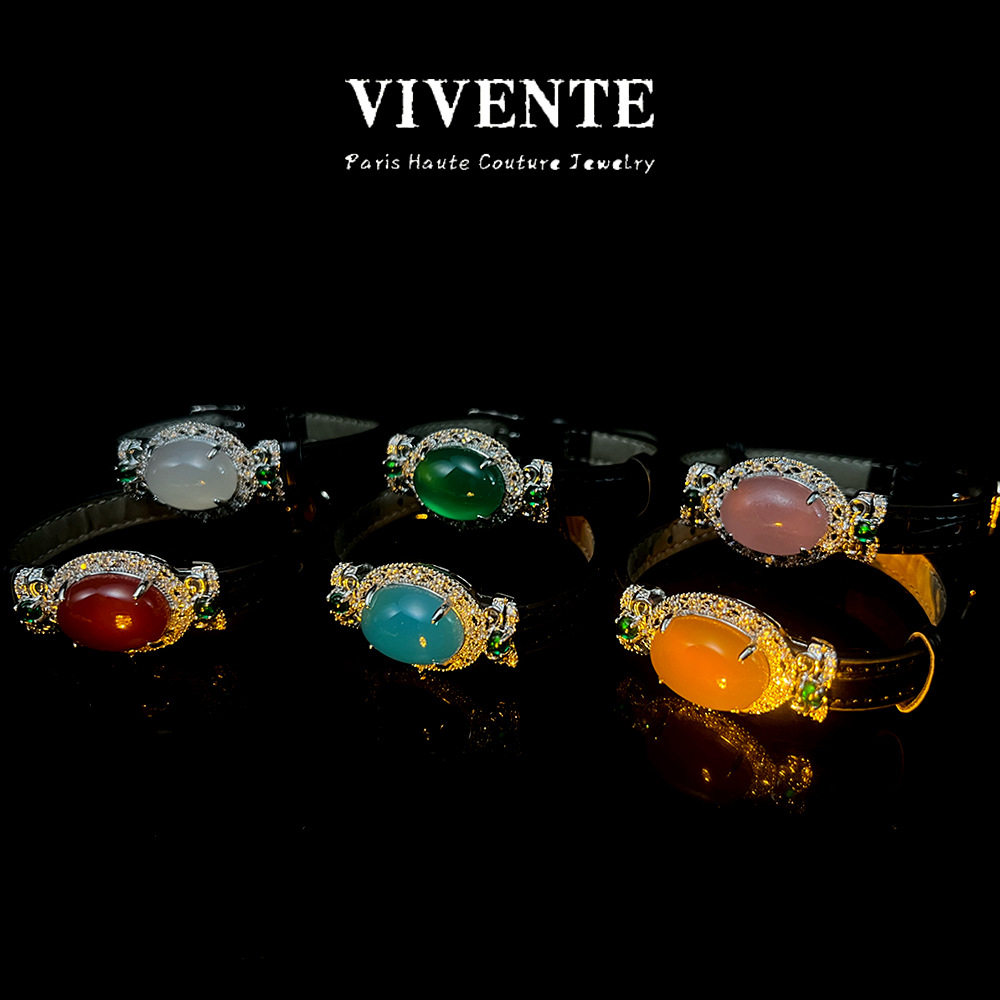 2026女式黄金色沙金手表手镯国风高级贵气时尚百搭皮带手链女手环