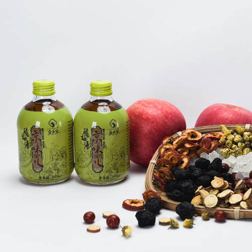 金手宝京味儿酸梅汤原味乌梅汁饮料0脂肪火锅搭档300ml*12瓶/箱