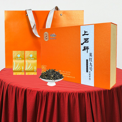 上茗轩英德红茶心想事成礼盒装茶