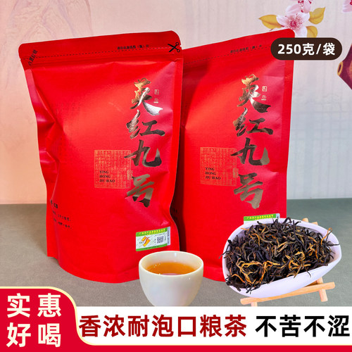英德英红九号红茶手工采摘新茶叶