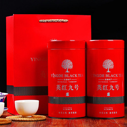 英德英红九号红茶一级罐装茶叶