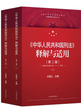 2024年刑法释解与适用王爱立