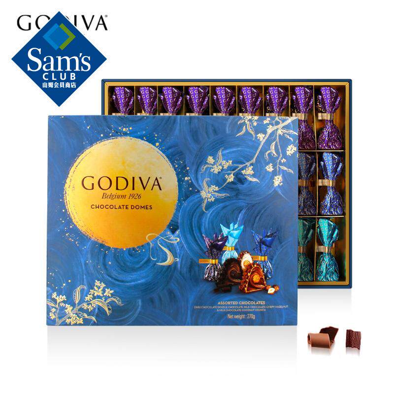 歌帝梵(Godiva) 臻粹巧克力制品礼盒精选27颗装 270g怎么看?