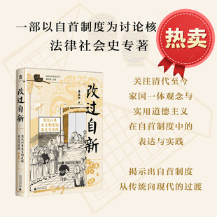 改过自新 清代以来自首制度的表达与实践 现代公安刑侦人员研究书系犯罪分子的心理状态 蒋正阳 大学问出品 广西师范大学出版社