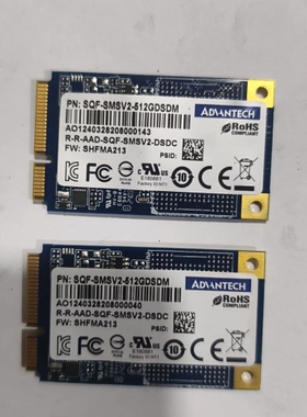研华固态msata硬盘SQF-SMSV2-512G工业级 宽 ~议价