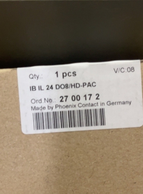 菲尼克斯模块，订货号：2700172，IB IL 24 DO ~议价