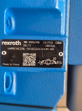 Rexroth力士乐比例阀4WRKE16E220L-3X/6 ~议价