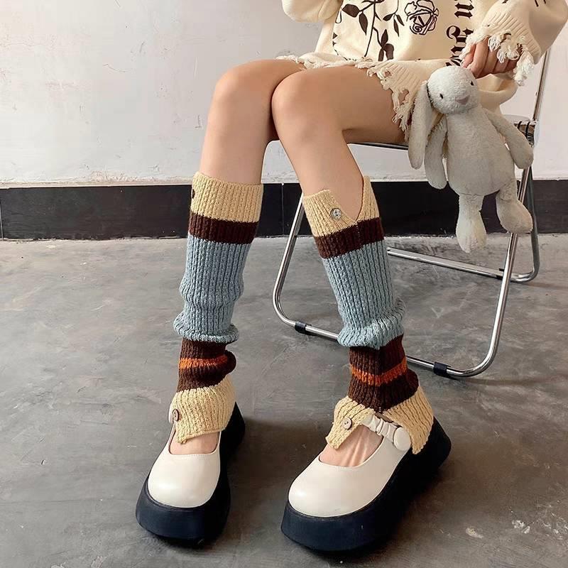 夏季腿套辣妹堆袜女JK亚文
