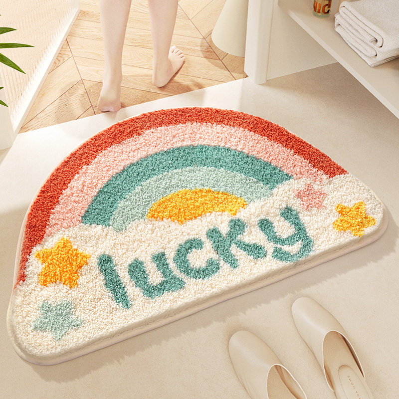 大江吸水地垫卫生间门口地毯厕所门垫脚垫家用进门垫子浴室防滑垫,居家布艺,家用脚垫,淘宝优惠券,粉丝福利购,淘宝优惠卷