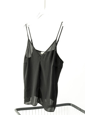 北欧丹麦设计师MB小吊带 雪纺打底衫