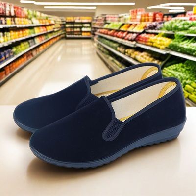 实在人老北京布鞋黑色软底防滑