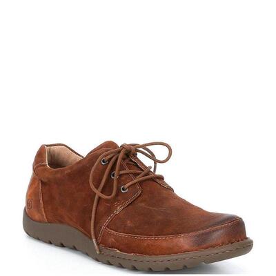 系带轻便春秋休闲皮鞋