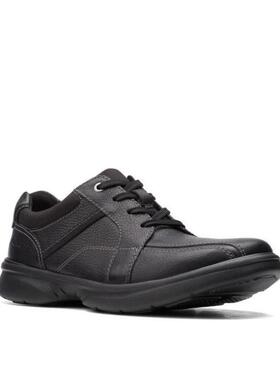 clarks/其乐男休闲皮鞋系带皮质厚底柔软散步舒适牛津正品504046