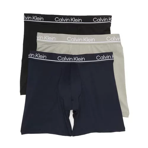 Calvin Klein CK нижнее белье мужское квартир -корнинер Брюки 3 полоски смешанного боксера, чтобы подать парню подарки