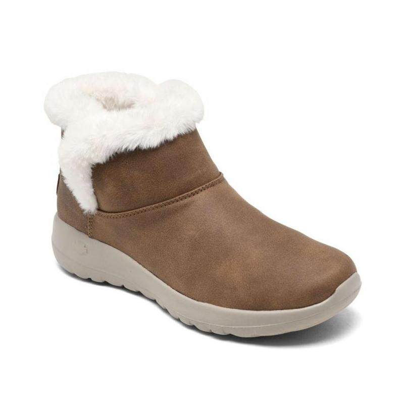 skechers斯凯奇女鞋运动休闲冬季保暖防滑棉鞋布面正品11696303