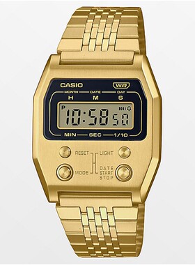 Casio/卡西欧手表腕表商务休闲时尚A1100G-5VT高级感不锈钢正品