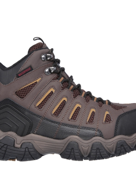 Skechers/斯凯奇男户外休闲鞋防水运动钢头缓震短靴春秋正品77054