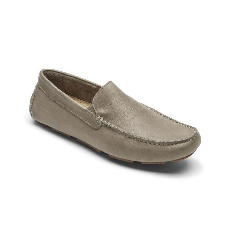Rockport/乐步男款皮鞋豆豆鞋一脚蹬轻便贴合柔软正品12911055